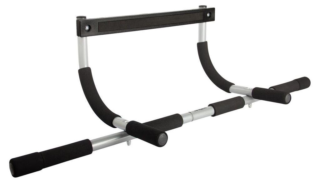 VirtuFit Multifunkční hrazda na dveřní rámy Šedá Černá Obrázek produktu 