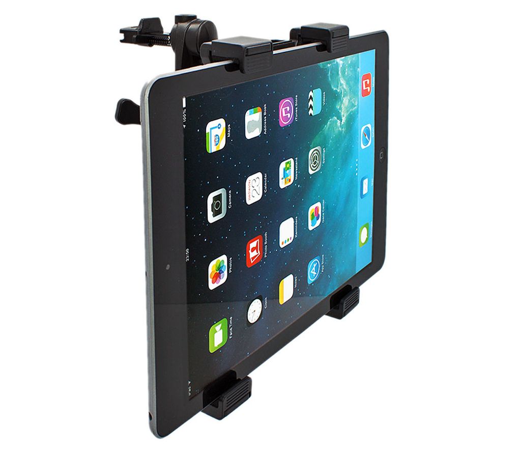 Tablet Halterung Auto Lüftung, woleyi KFZ Lüftungen Tablet Handyhalter mit  sicherem Halt für iPad Pro 9.7, 10.5, 11 / Air Mini 5 4 3 2, Galaxy Tabs