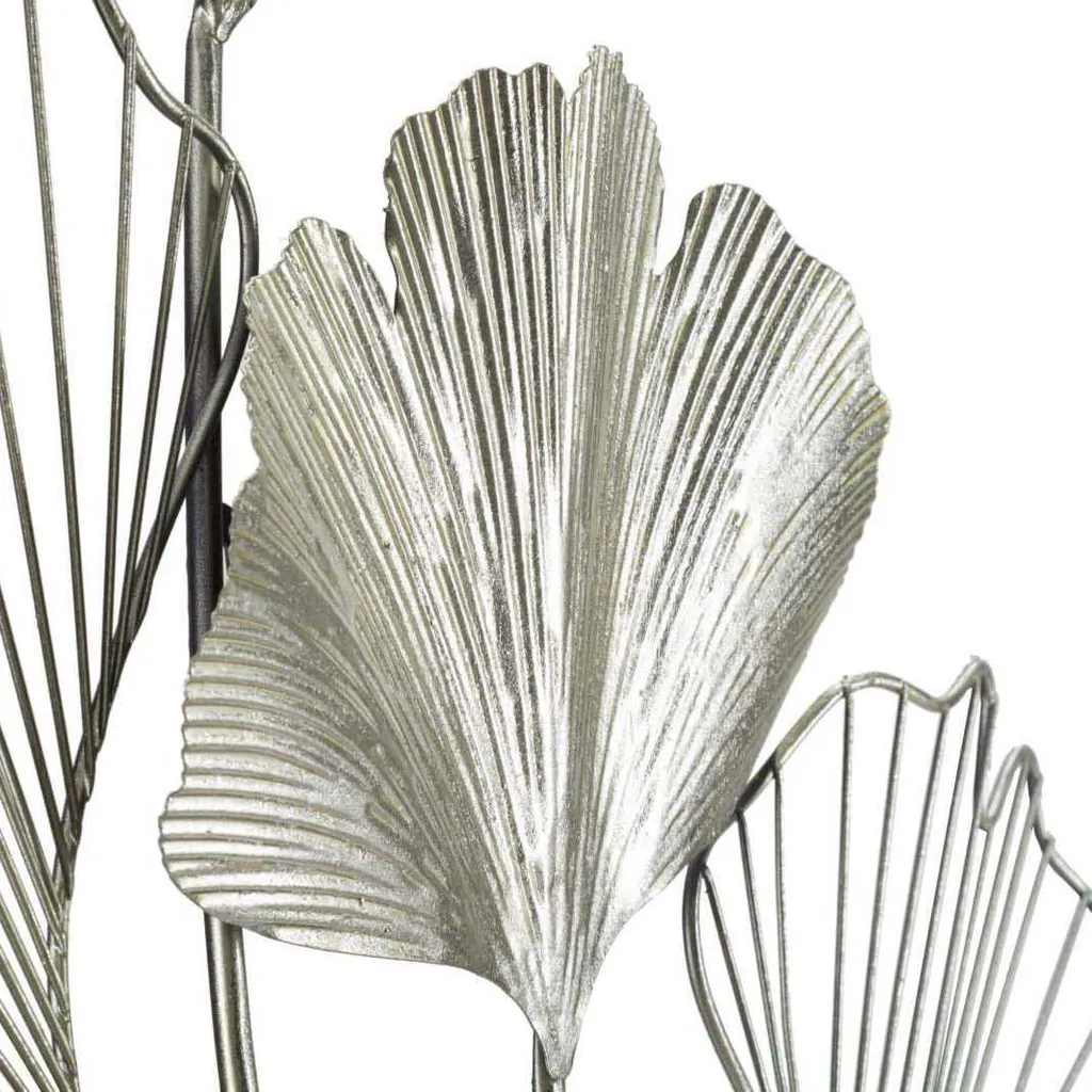 Tableau en métal argenté Ferro - Décoration murale design chic - 8