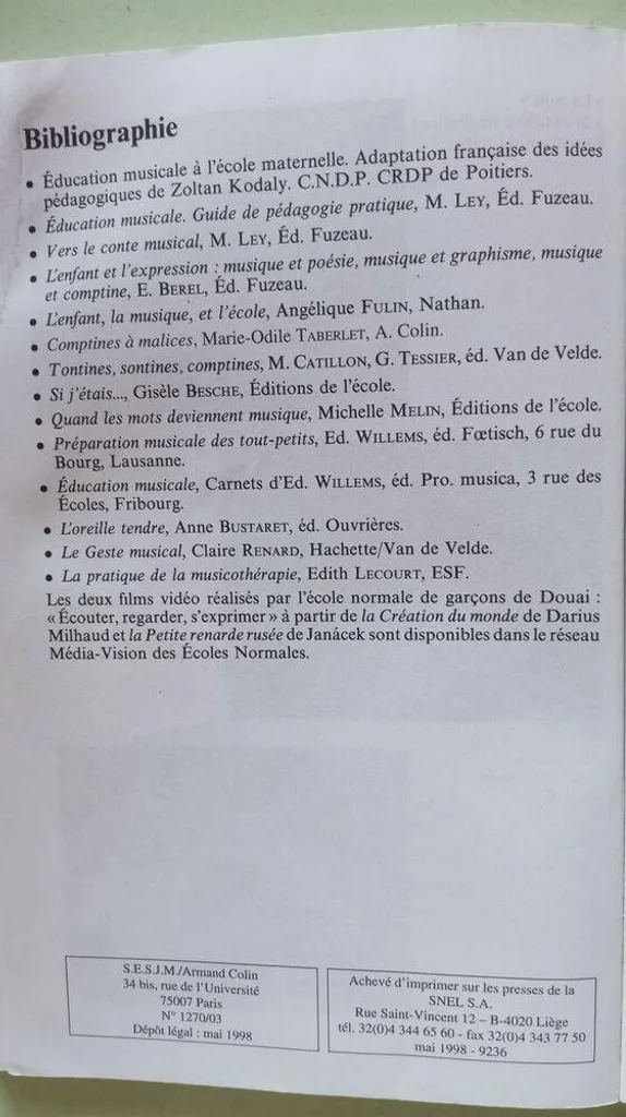 Livre L'Expression Musicale 2e Édition | Solution Éveil Musique - 4