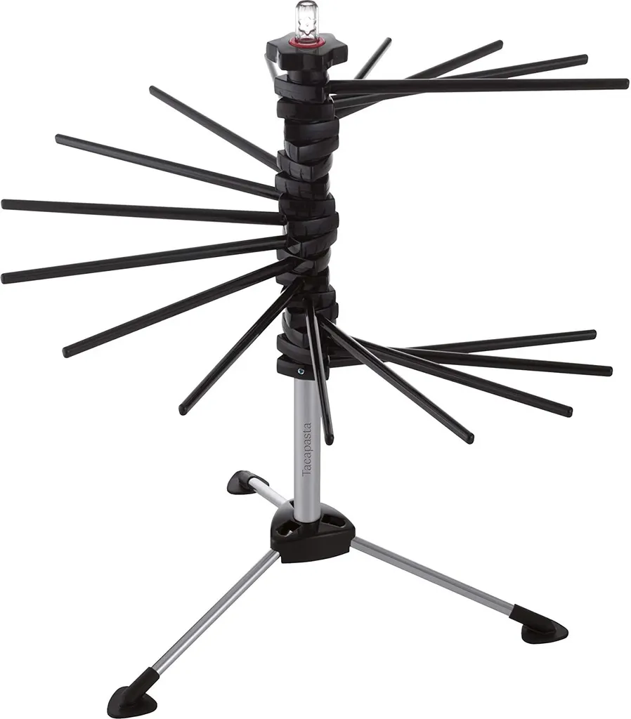 Marcato Tacapasta TP-NER Séchoir Pliable Noir pour Pâtes Artisanales
