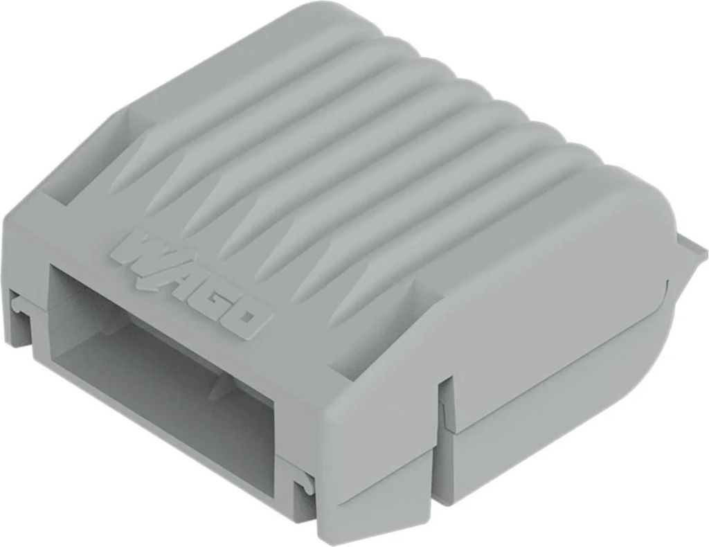 Wago Gelbox pre vodiče, veľkosť 4, max. 4 mm², sivá farba, Obrázok produktu 
