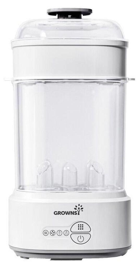 Grownsy flessterilisator met droogfunctie, grijs Productafbeelding 