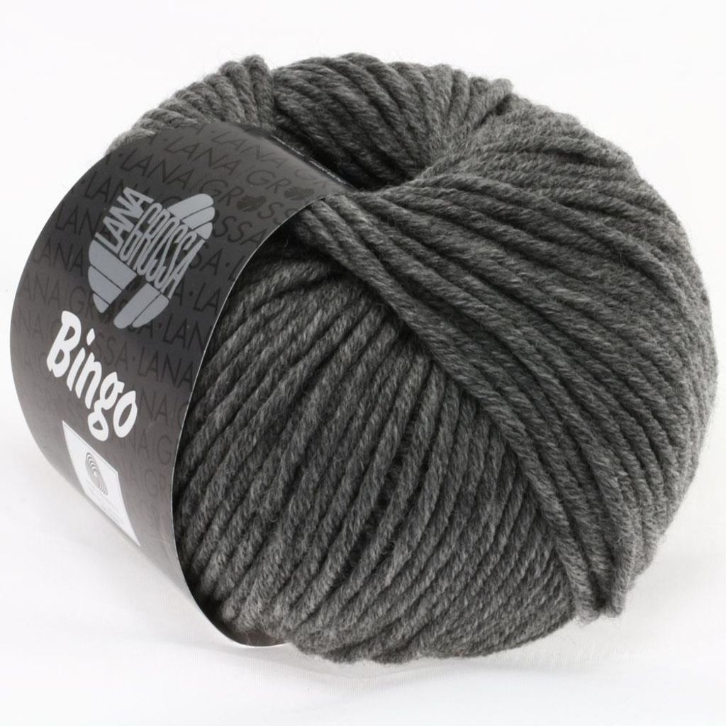 Lana Grossa - Bingo 0120 dunkelgrau meliert Produktbild 