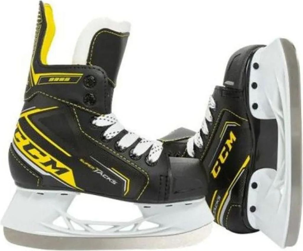 Ccm Super Tacks 9355 Junior Eishockeyschlittschuhe Schwarz EU 33 1/2 Jungen,Mädchen Schwarz EU 33 1/2
