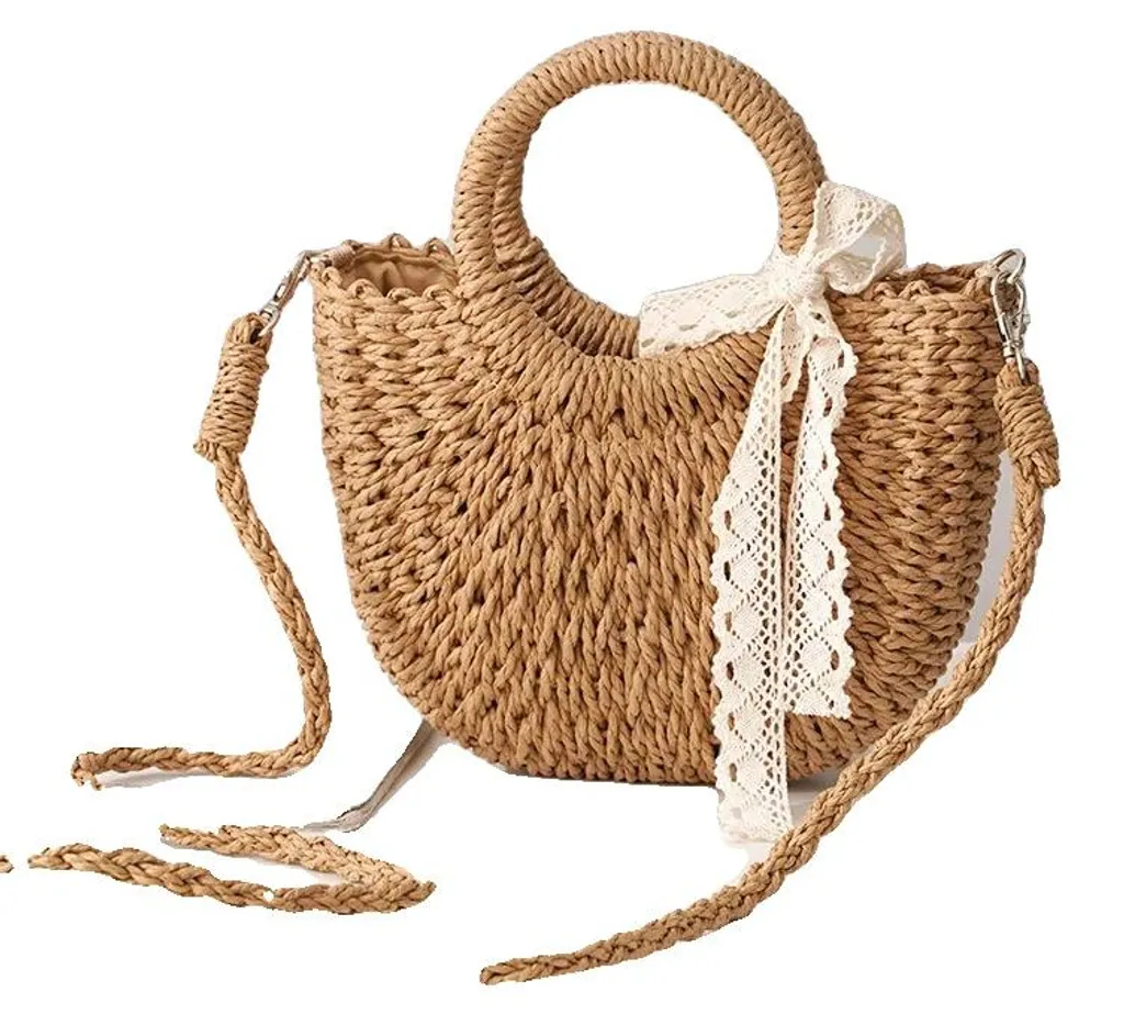Sac à main grande capacité café clair - Cabas élégant pour femme chic