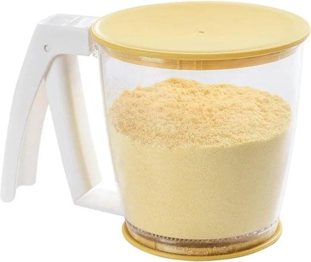 Tamis de cuisine pour batteur - Modèle ergonomique avec couvercle 500g