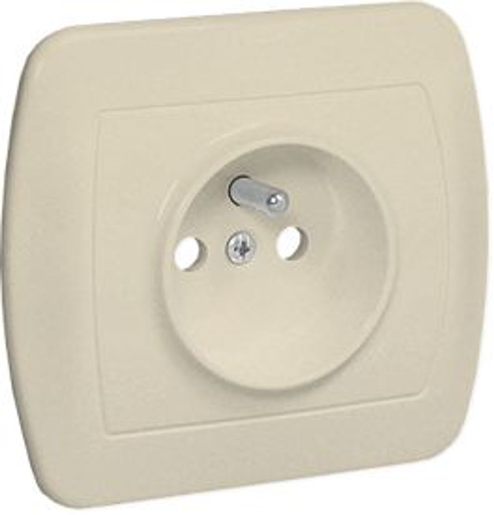 Kontakt-Simon Simon Akord Schutzkontaktsteckdose 16A beige (AGZ1e/12)