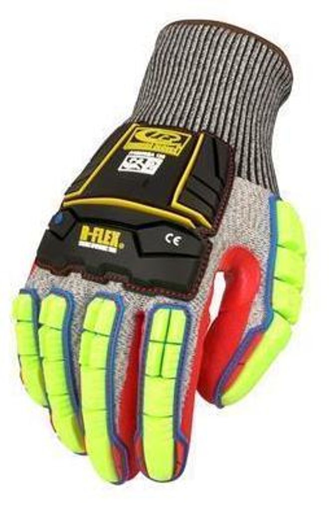 ANSELL Ringers R080 Handschuhe mit Stoßschutz, wasserdicht, Touchscreen-kompatibel, exzellenter Griffsicherheit, Größe 8