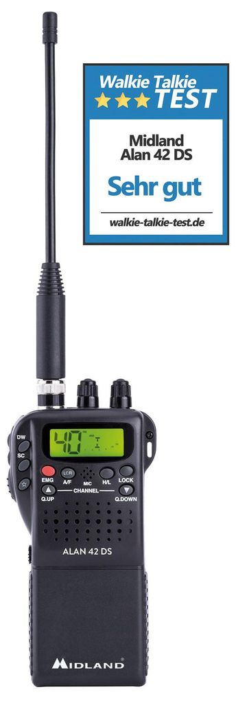 Radio portatile Midland Alan 42 DS CB Immagine del prodotto 