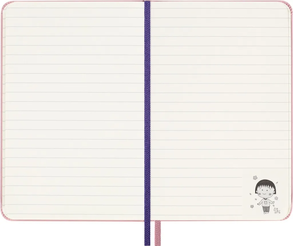 Carnet de Notes Ligné Sakura Momoko Chibi Maruko-chan A5 de Qualité - 6