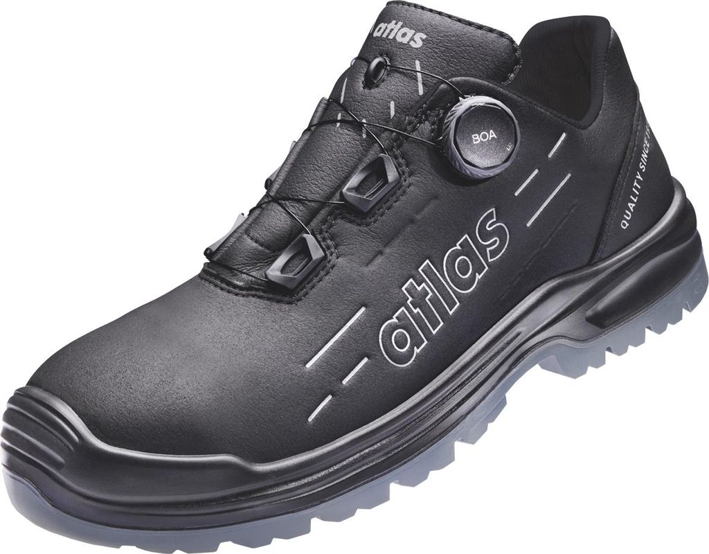 Atlas Sicherheitshalbschuh MAX 150 PRO BOA S3 ESD W10 Gr. 39 schwarz