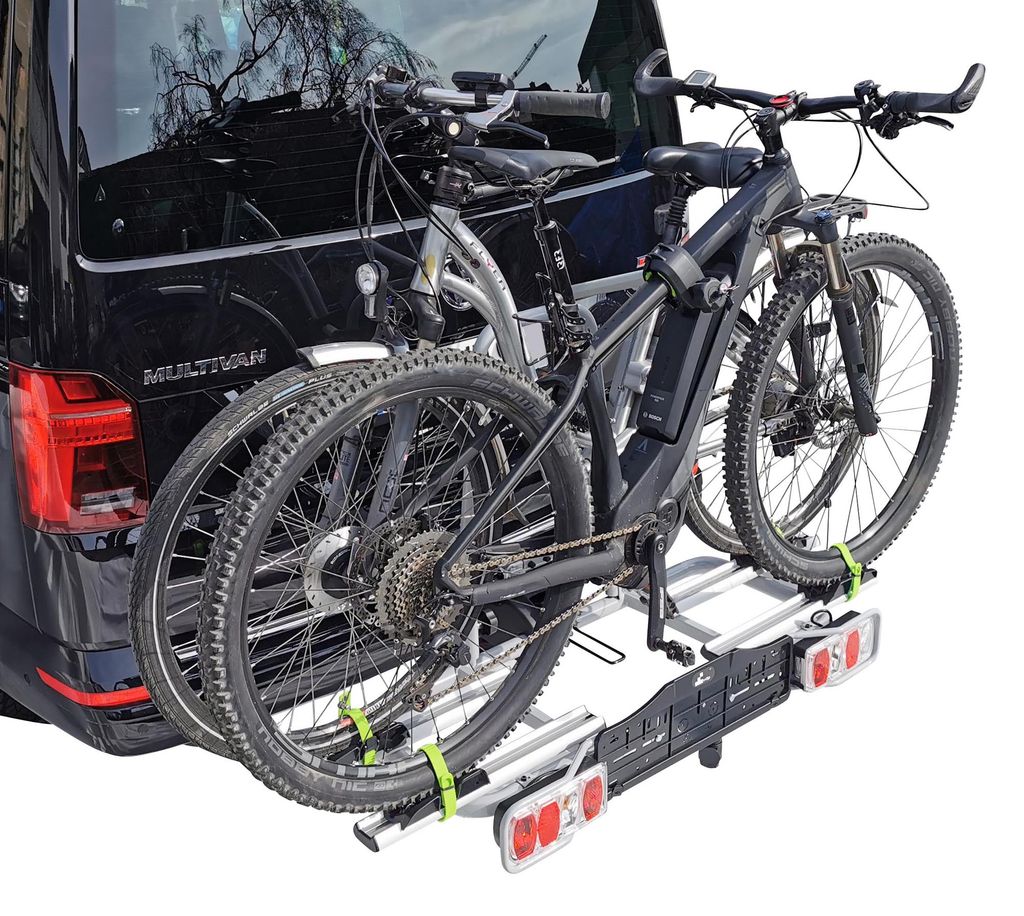 Fahrradträger Merak Tilting 3 Räder Heckträger Anhängerkupplung klappbar eBike 