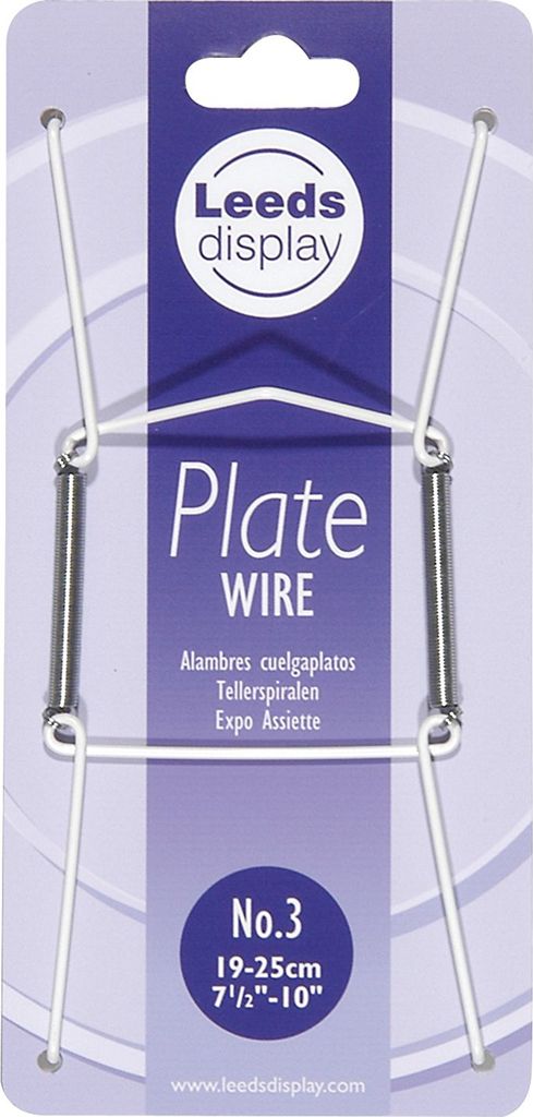 Leeds Display 00421 Teller-Wandhalter No.3 19-25 cm, mit Produktbild 