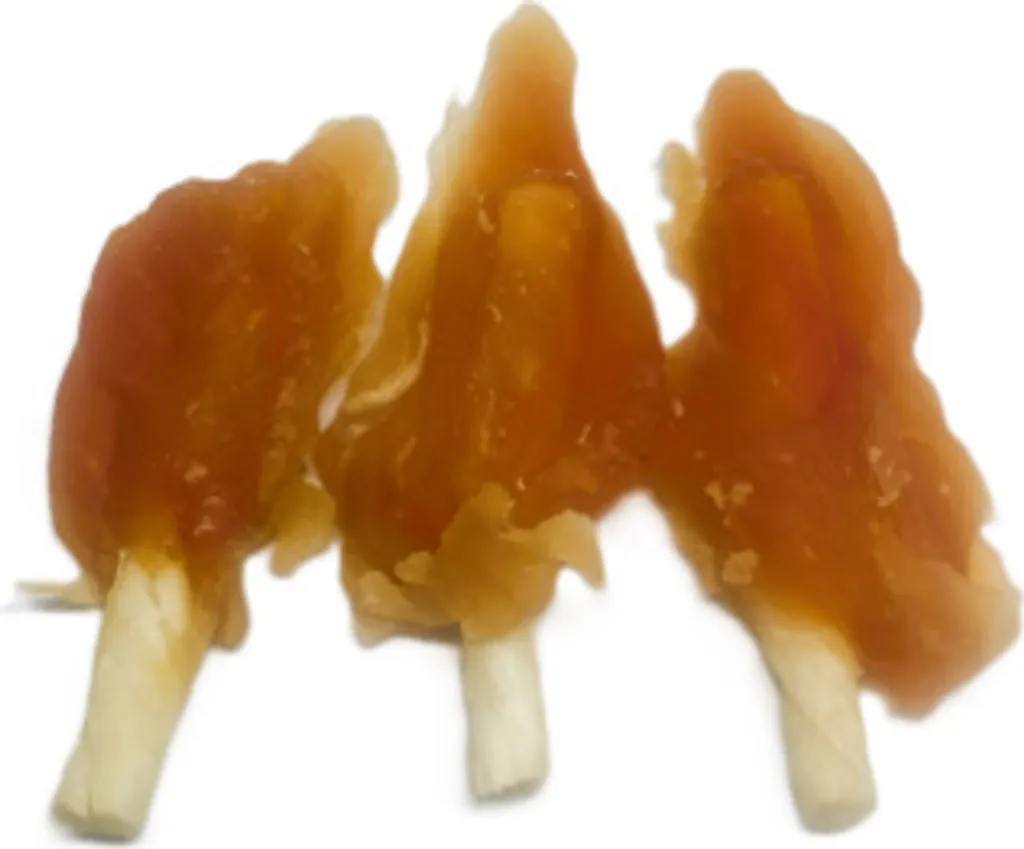 Masticativo per Cani Pollo e Calcio 400g - Snack Dentale 12cm