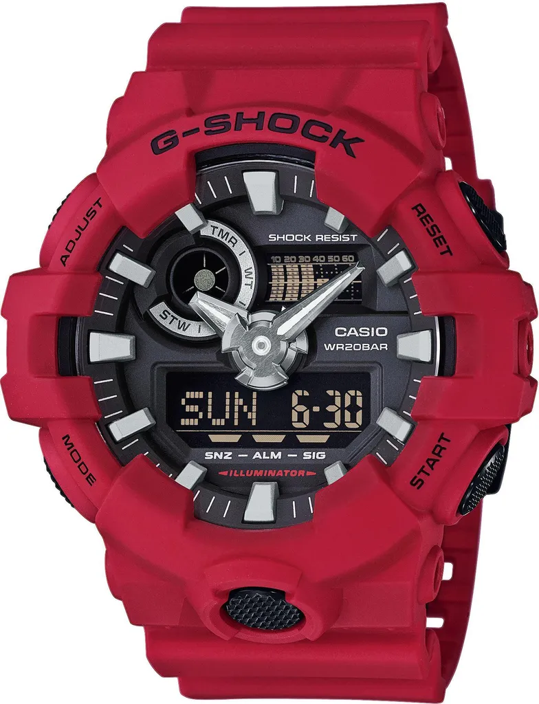 Montre Incassable Casio G-Shock GA-700-4AER Finie la Peur des Chocs !