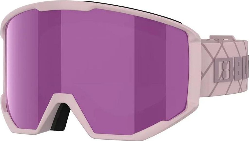 Bliz Spark Skibrille Lila,Rosa Brown Pink/CAT3 Herren,Damen Lila,Rosa Brown Pink/CAT3