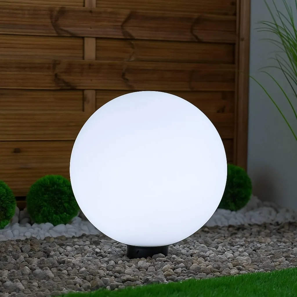 Éclairage de Terrasse Design Boule Lumineuse 40 cm pour Extérieur - 13