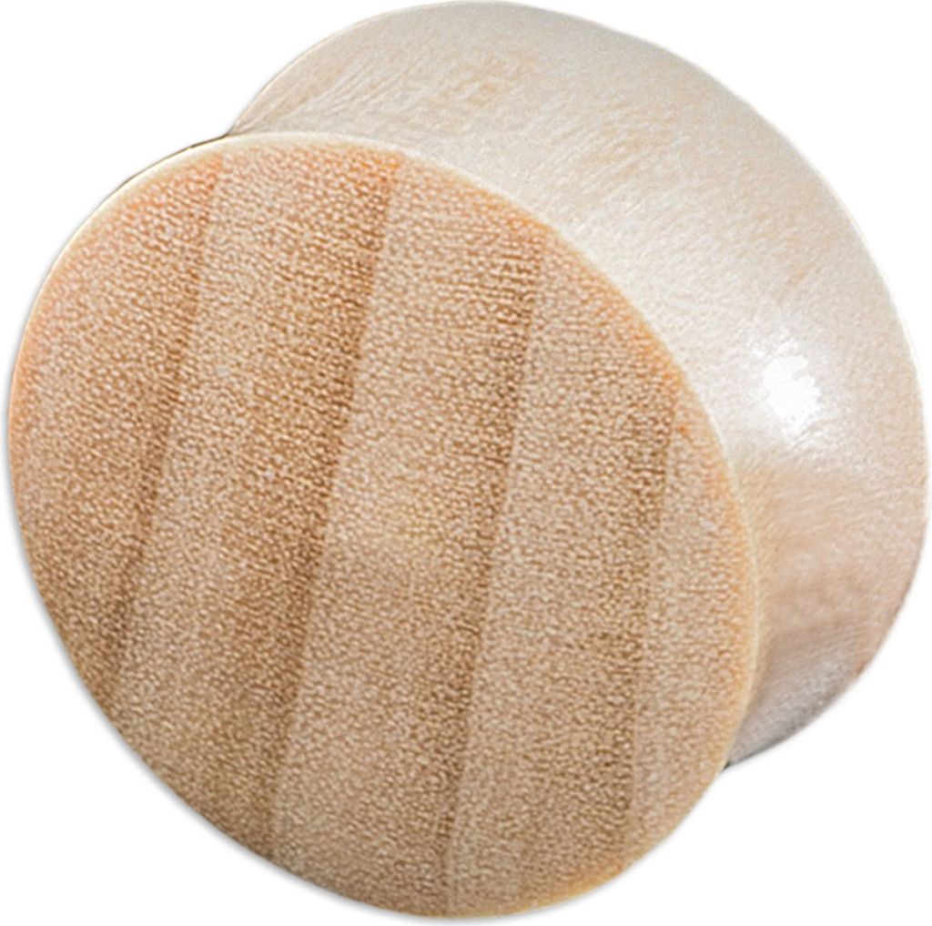 viva-adorno 1 Stück 10mm Double Flared Flesh Plug Tunnel aus Holz verschiedene Holzarten zur Auswahl Größe 2 - 30mm WP1,Krokodil Holz