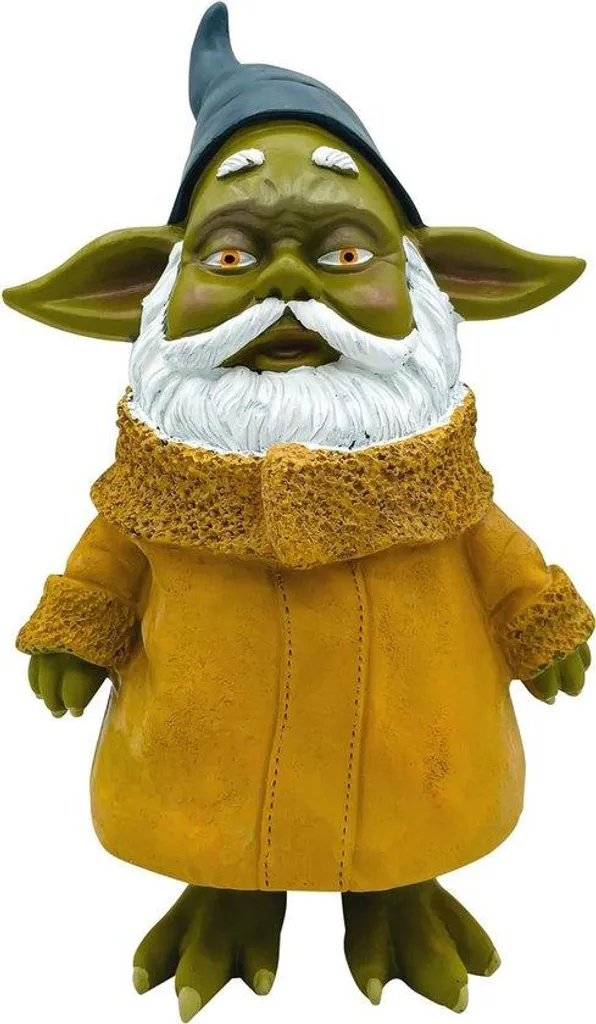 Maître Joka : Figurine de jardin miniature peinte à la main en résine