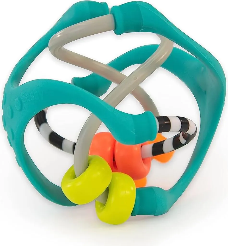 Sassy Busy Ball : le jouet captivant pour occuper bébé et l'éveiller