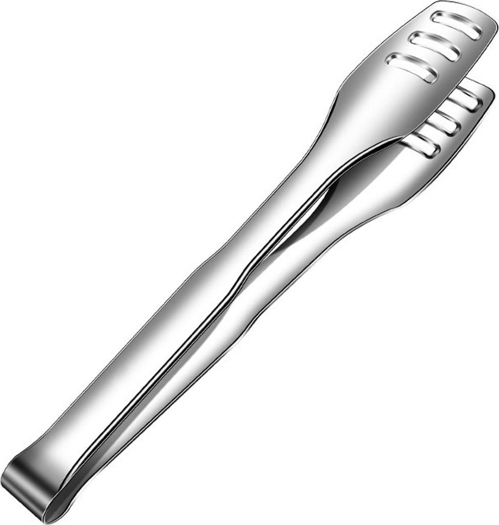 Küchenzange 1 Stück, Edelstahl Grillzange Mit Flacher Produktbild 