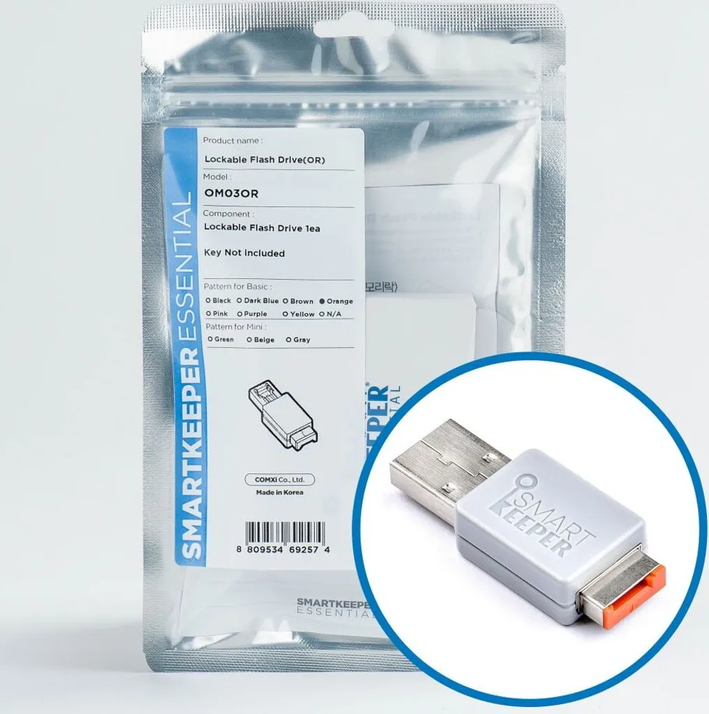 Smartkeeper OM03OR Pack Blocco Porte USB - Soluzione IT Enterprise