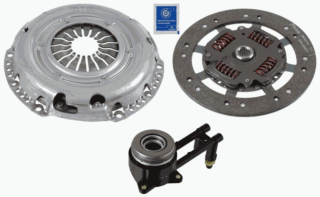 SACHS Kupplungssatz Kupplung für FORD Fiesta Mk5 Schrägheck Produktbild 