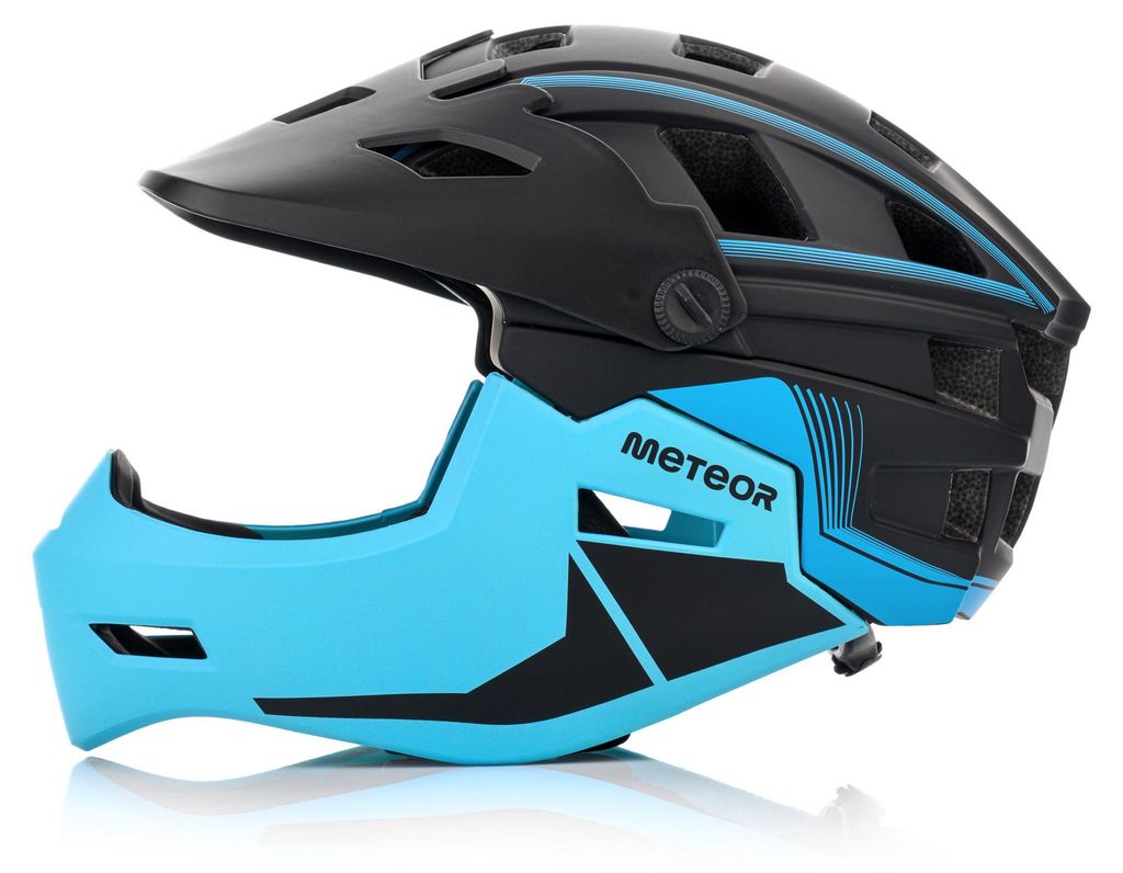 Meteor Hydra Fullface Fahrradhelm mit abnehmbarem Produktbild 