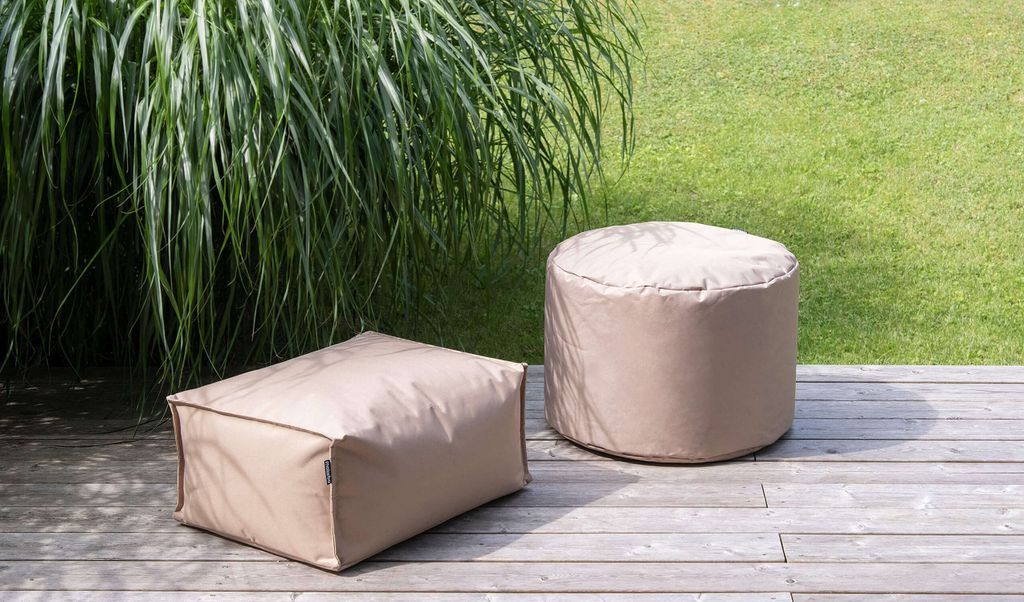 mokebo® Outdoor Pouf o. Hocker 65x55cm in Kaufland.de