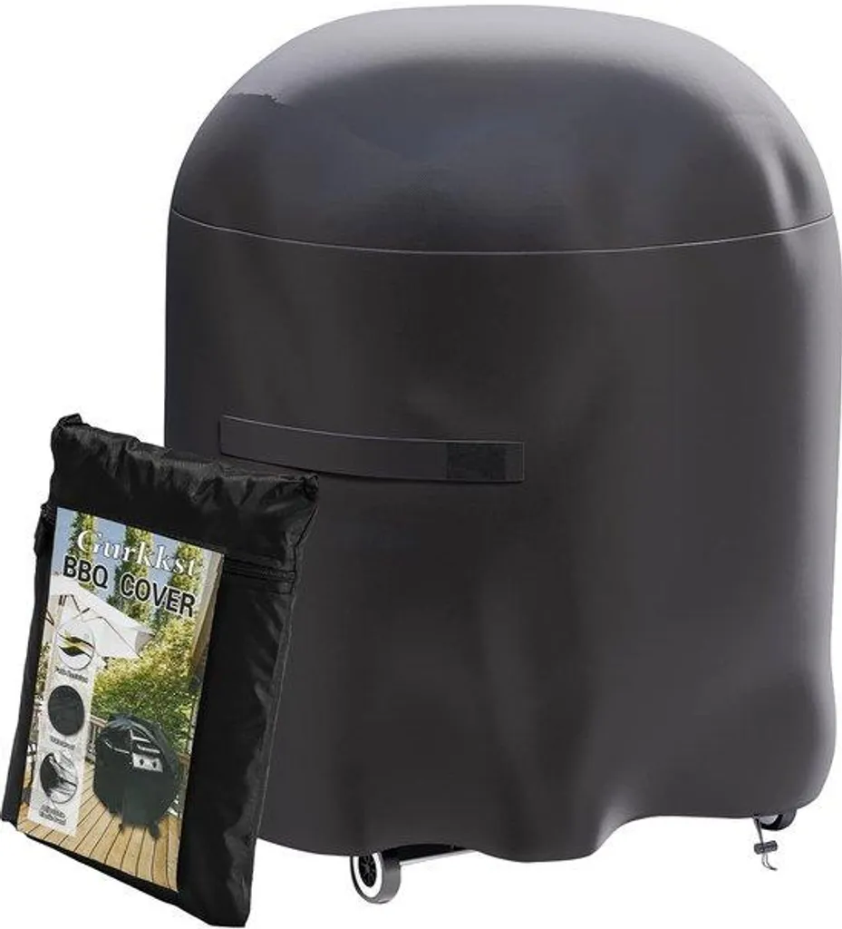 Housse de barbecue imperméable en tissu Oxford 420D épais 90x77cm