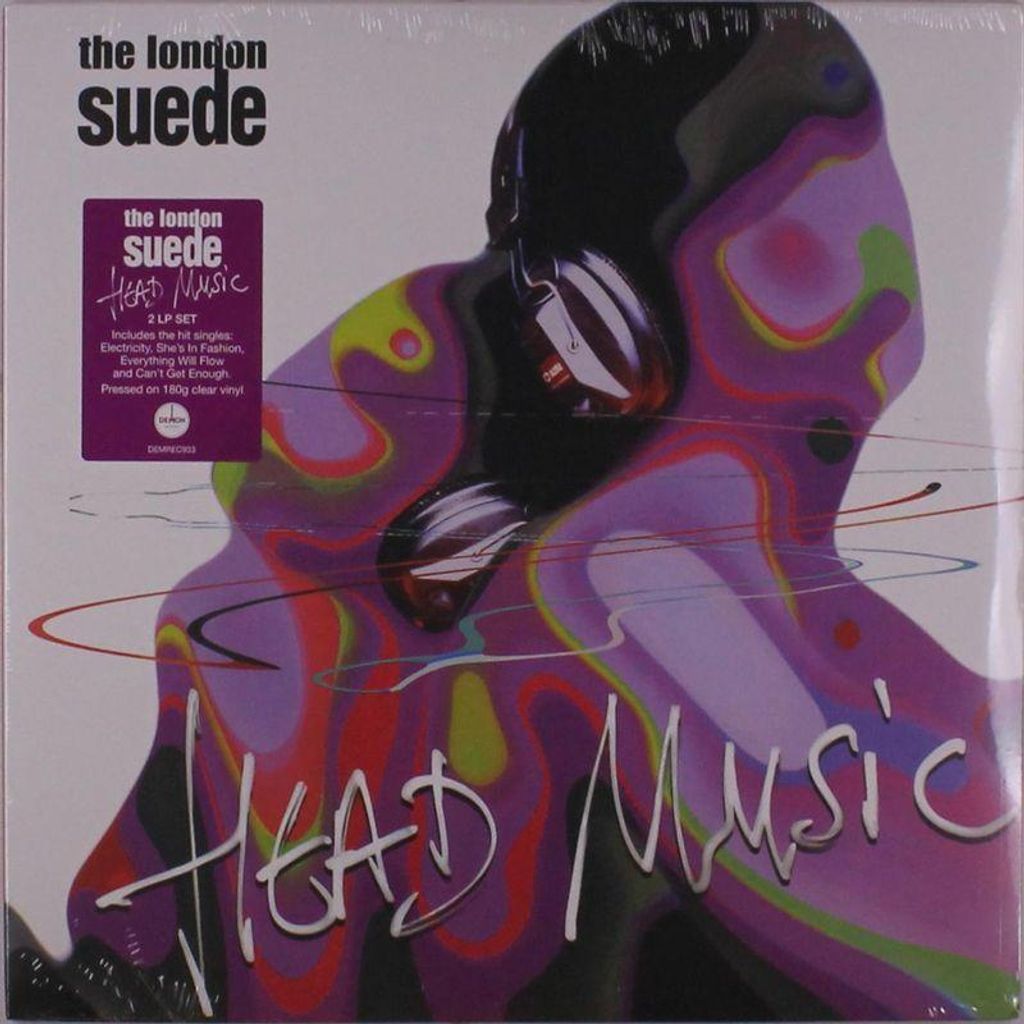 The London Suede (Suede): The London Suede (Suede): Head Music (180g) (Clear Vinyl) - jpc Schallplatten - (LP / H)