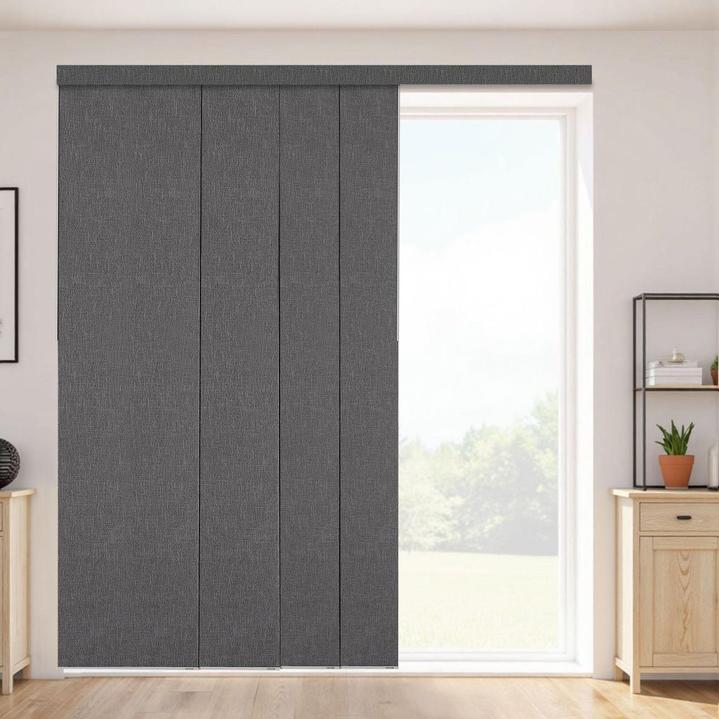 VEVOR panelové záclony, výsuvná kolejnice od 116 cm do 218 Obrázek produktu 