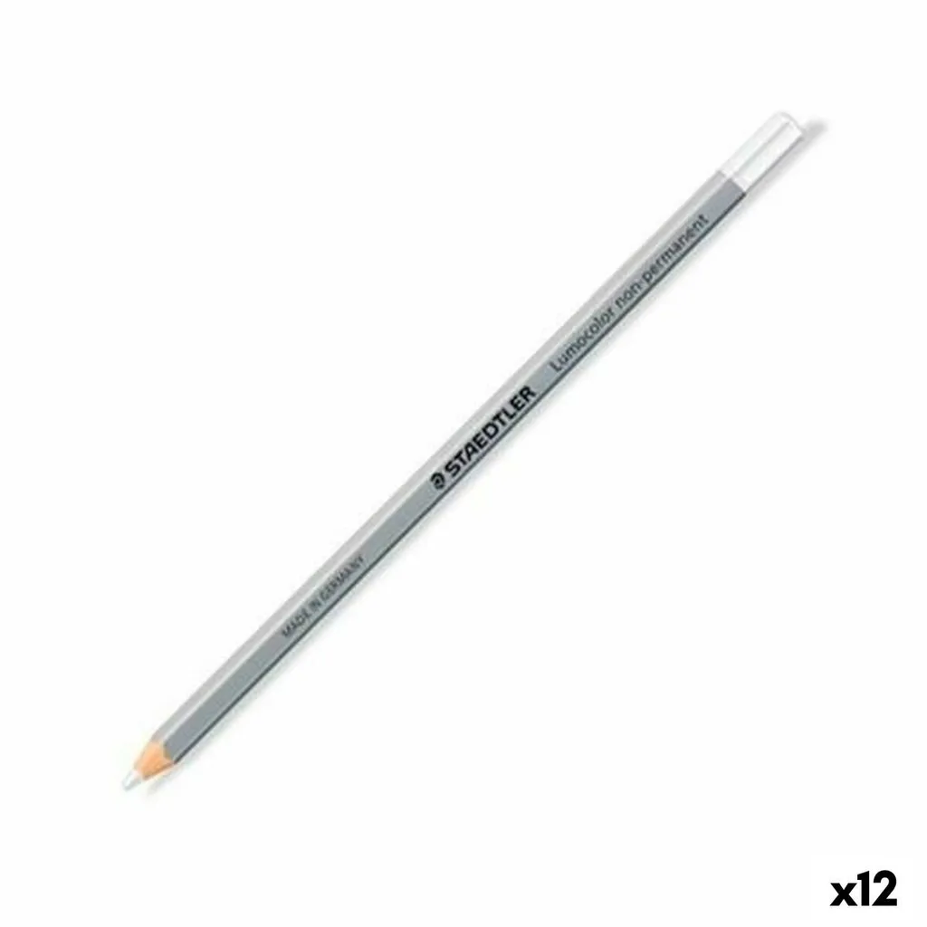 Matita Staedtler 108 Bianco Lumocolor per Belle Arti e Grafica