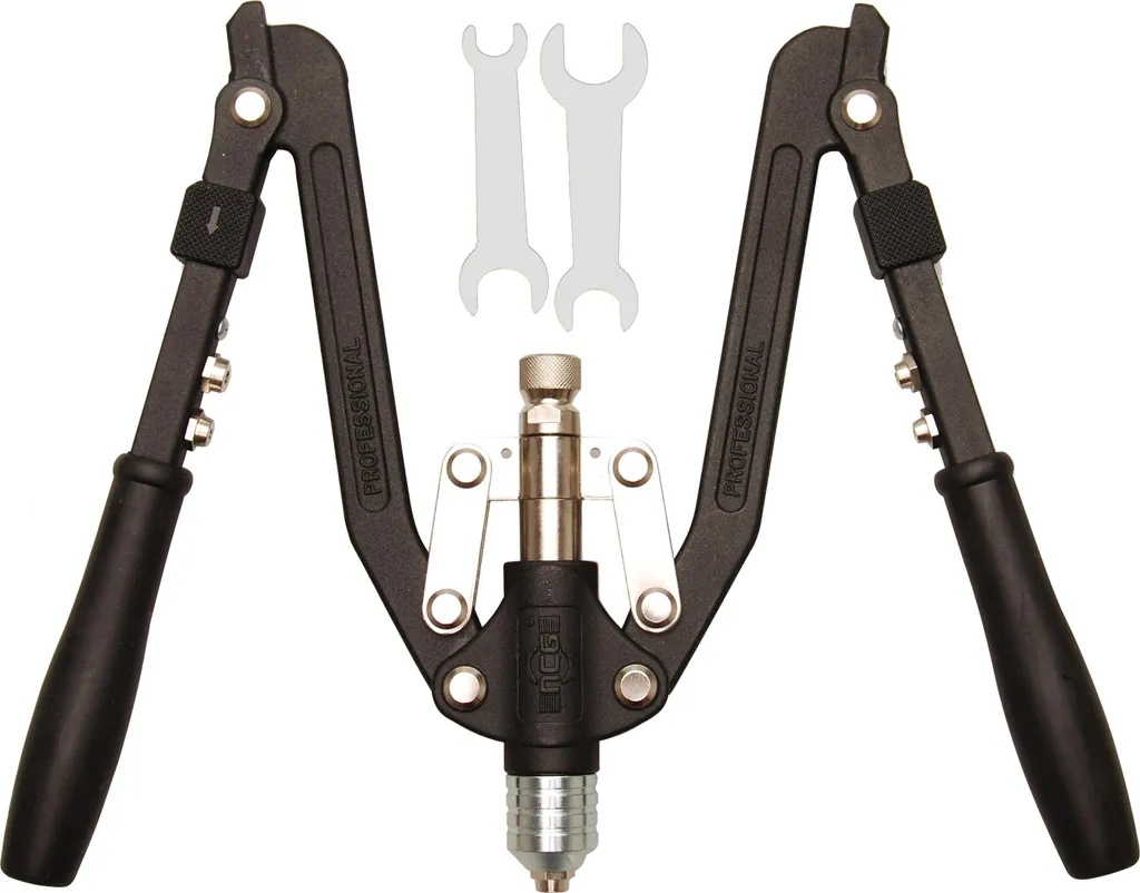 Riveteuse manuelle extensible type ciseau BGS 405 pour travaux de rivetage