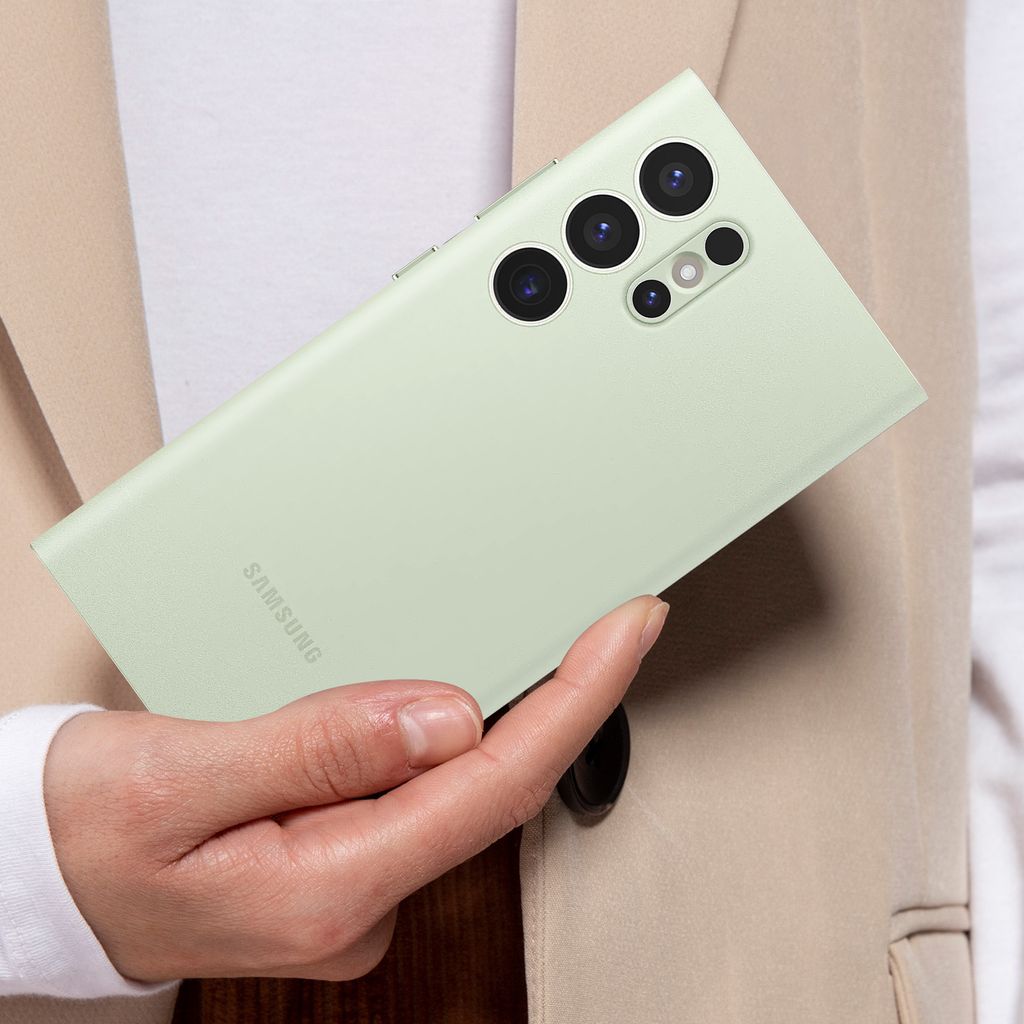 Samsung Smart View Case Green, Cover, Samsung, Galaxy S24 Produktbild 7