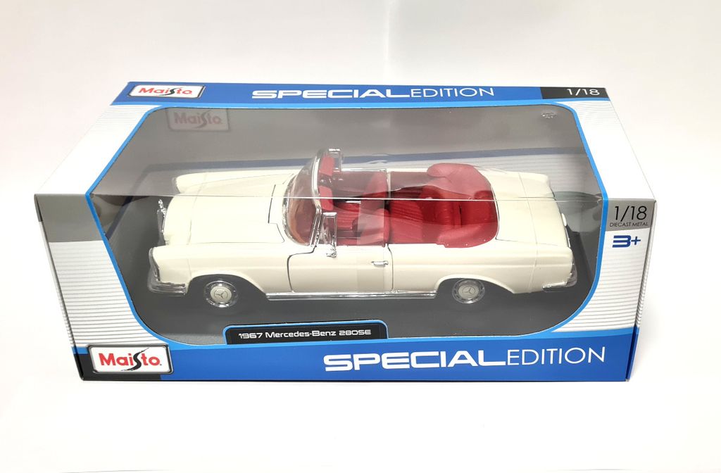Maisto 31811 - Modellauto - Mercedes 280SE Cabrio '66 Produktbild 6