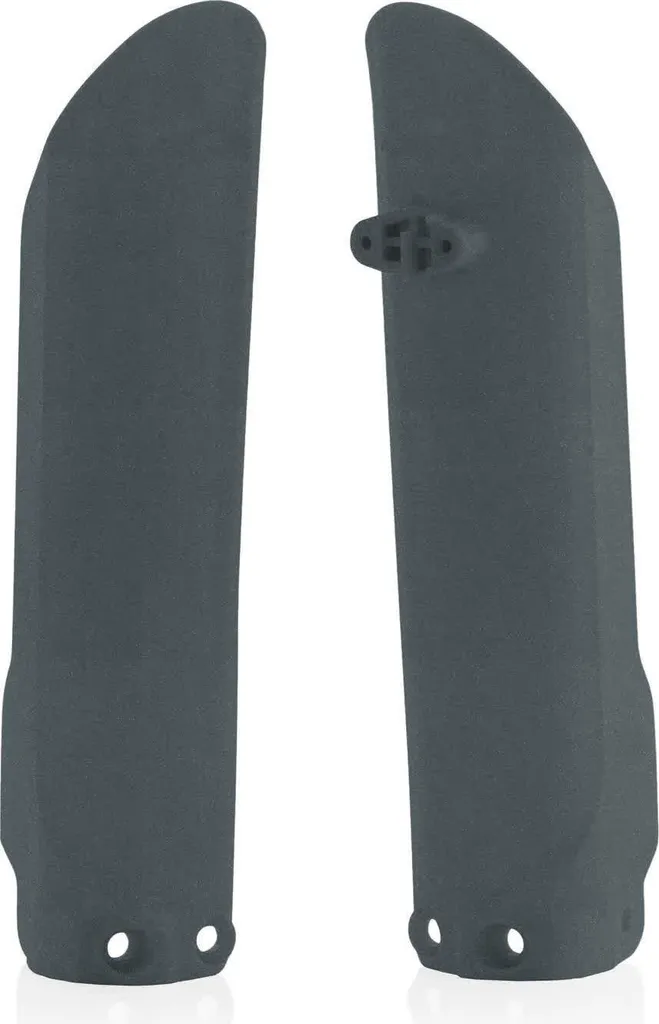 Bagues ACERBIS gris métallisé : joints de fourche haute densité