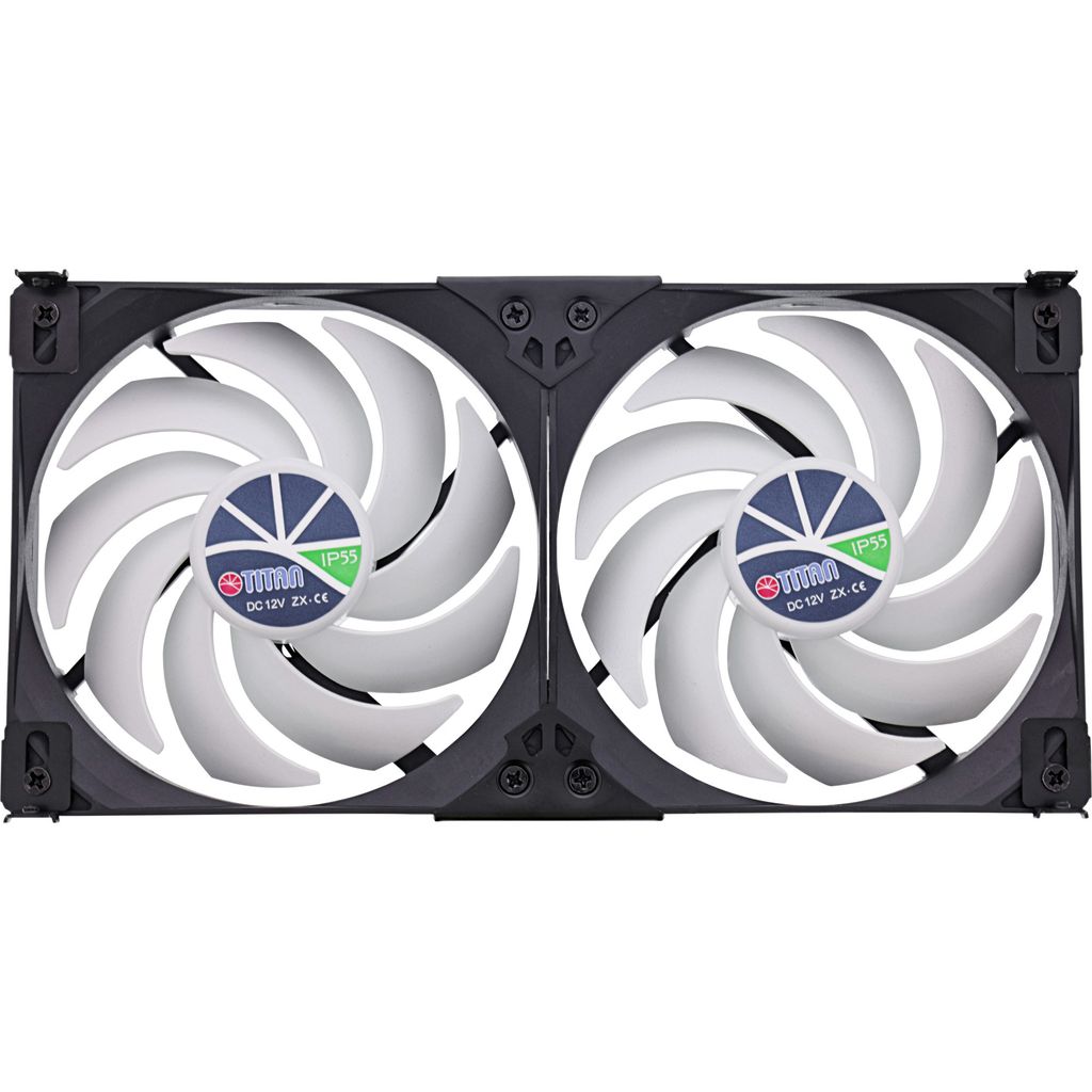 Titan TTC-SC22(B)/V2+ Ventilateur double de réfrigérateur Image du produit 