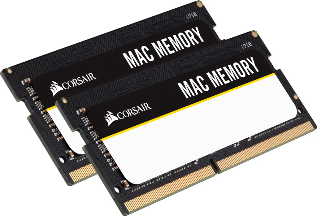 Mémoire RAM 32Go Corsair DDR4 2666MHz pour montage vidéo sur Mac Mini