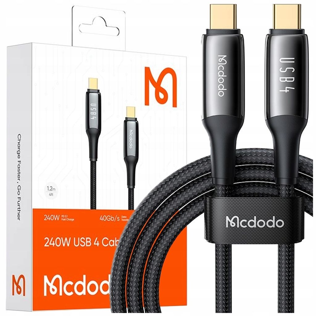 Mcdodo CA-2990 USB-C naar USB-C kabel, PD 140W, 1,2 meter Productafbeelding 