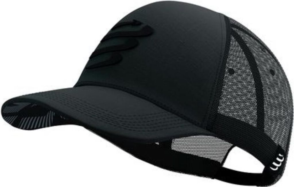 Compressport Trucker Black/Black Reflective Deckel
