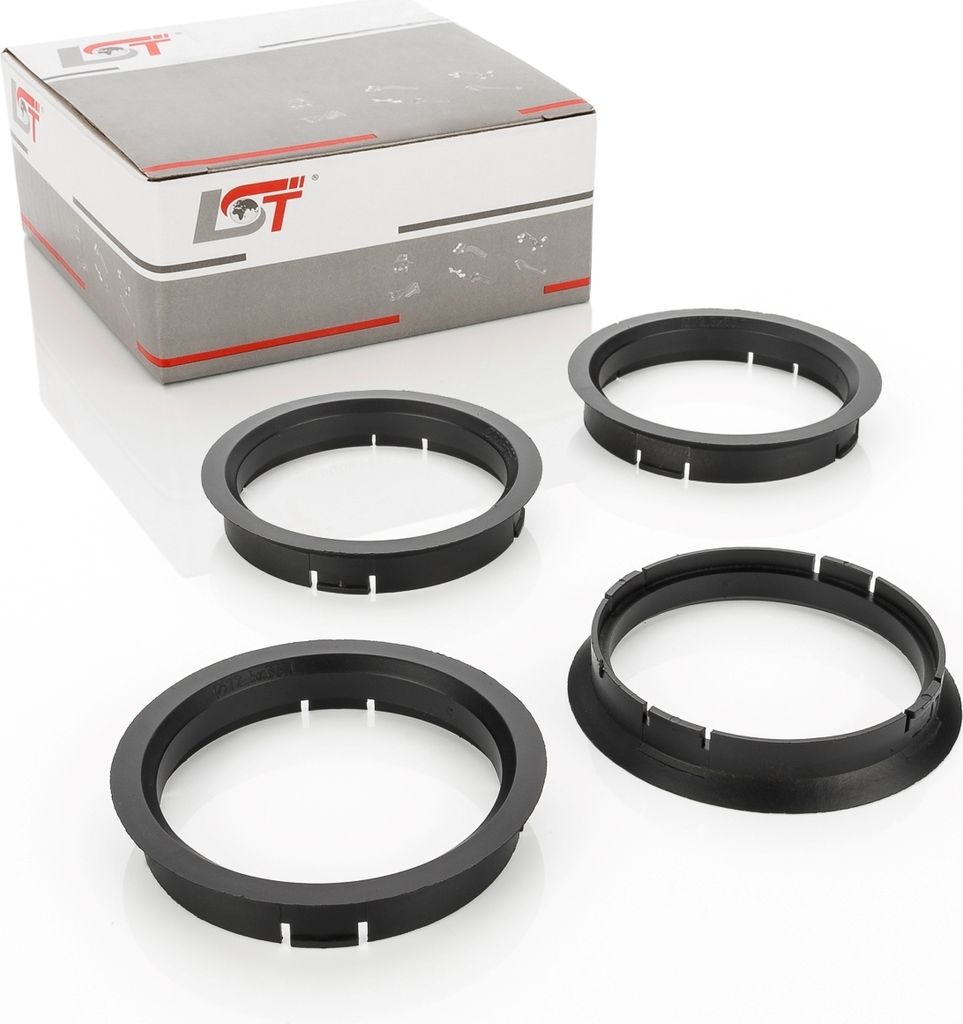 4x Zentrierringe Alufelgen Ø 72,5 mm - Ø 65,1 mm für MAZDA Produktbild 