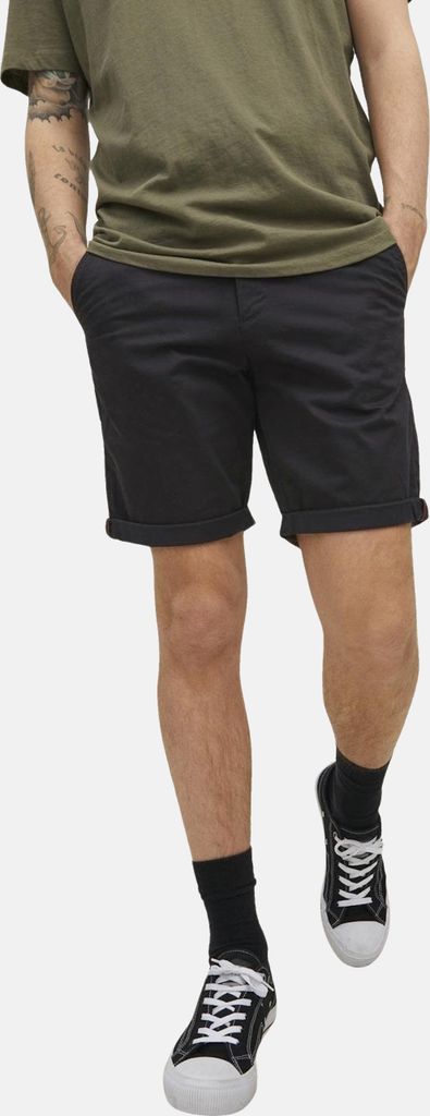 Jack&Jones Shorts 12165604-Black in Black color size large Image du produit 