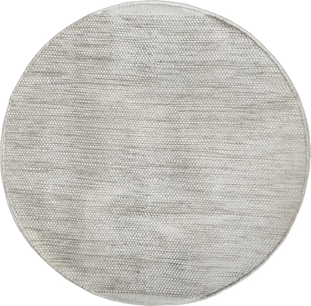 Aménagez un coin lecture avec le tapis rond Wooly Oasis nature 100 cm