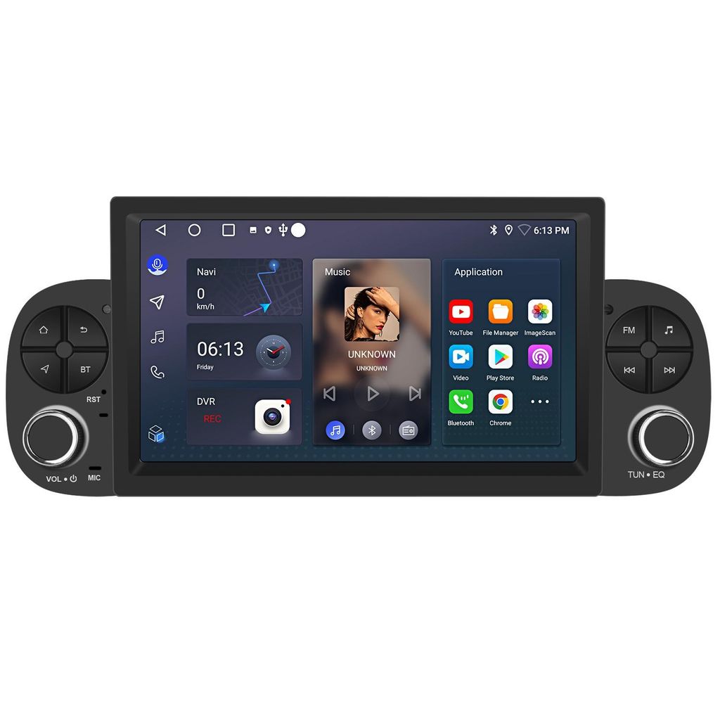 Autoradio Android da 7'' con 64 GB per Fiat Panda Immagine del prodotto 