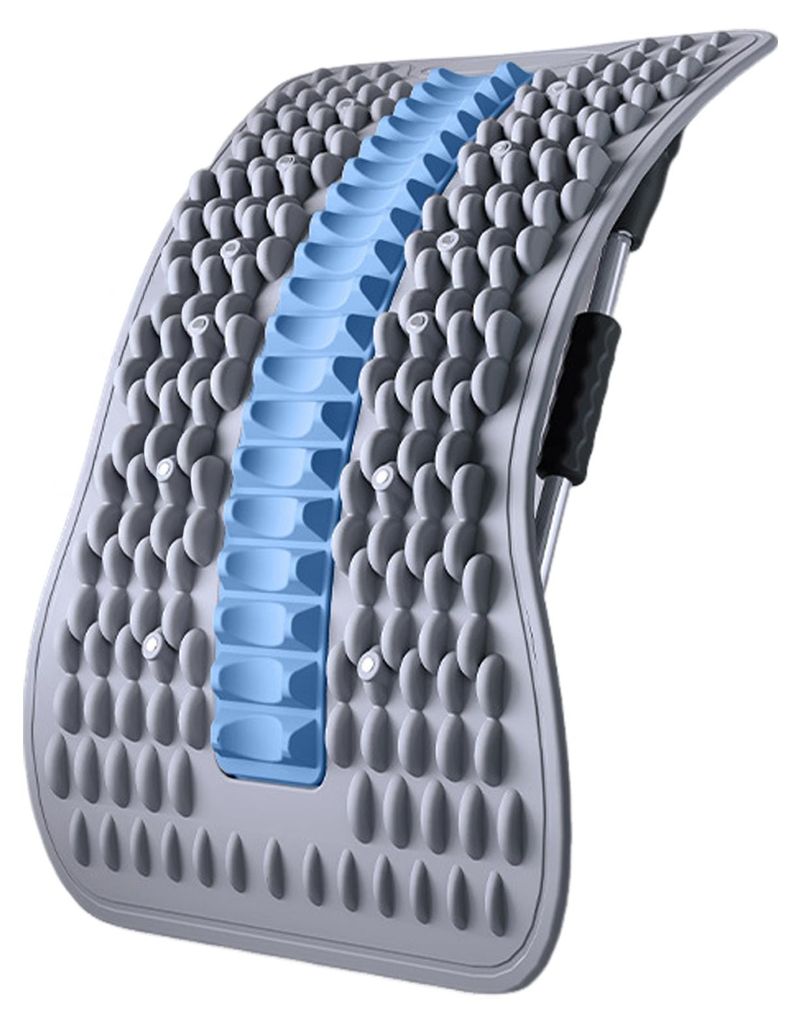 Ergonomisches Rückenstreckgerät, Taillentrainer, Wirbelsäulendekompressor, Skoliose, Ischias, Lendenwirbelsäulen-Massagegerät, Lendenwirbel-De...