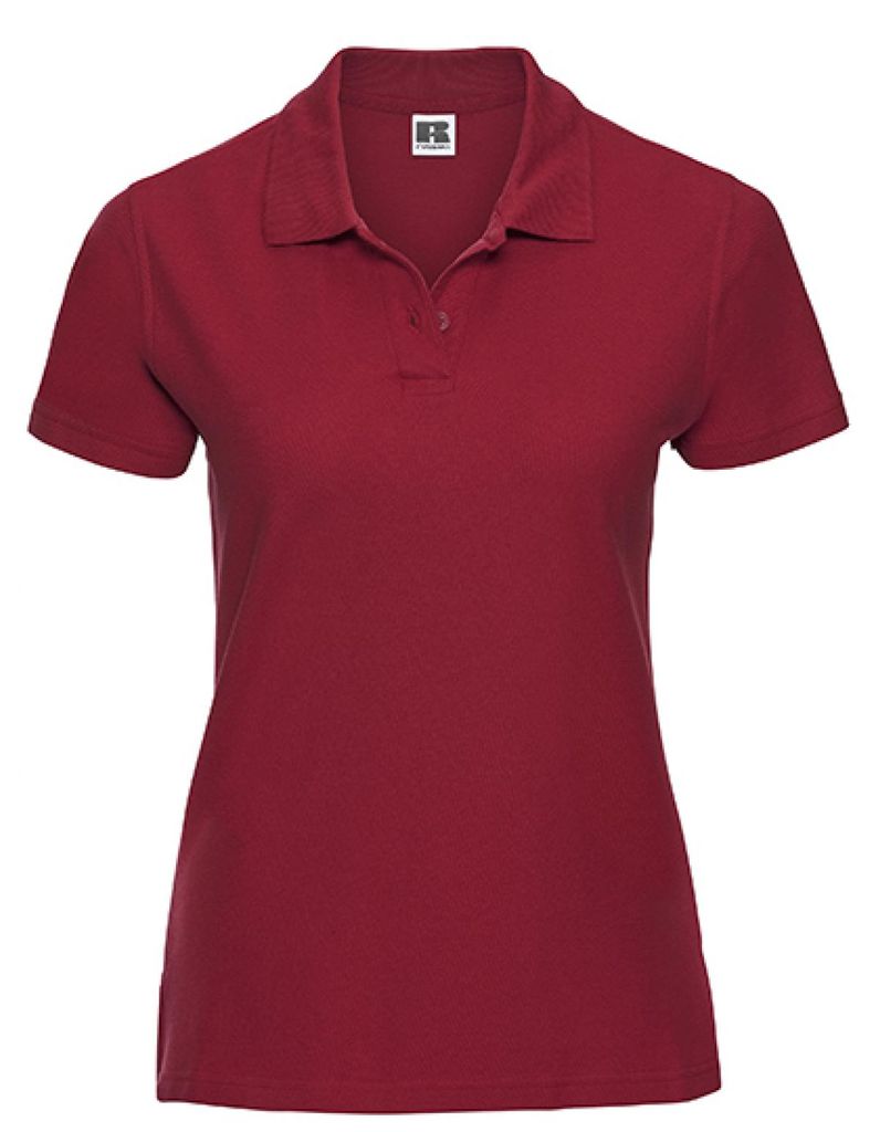 LadiesŽ Ultimate Baumwolle Poloshirt - Farbe: Classic Red - Größe: XS