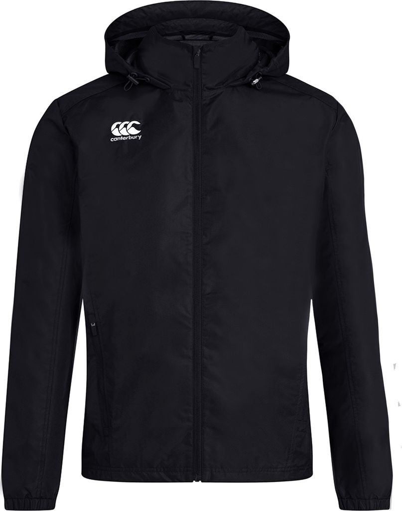 Canterbury - "Club" Jacke, wasserfest für Herren PC4442 (L) (Schwarz)