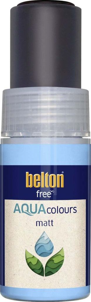 belton free Lackstift AQUAcolours 9 ml tiefschwarz matt Produktbild 